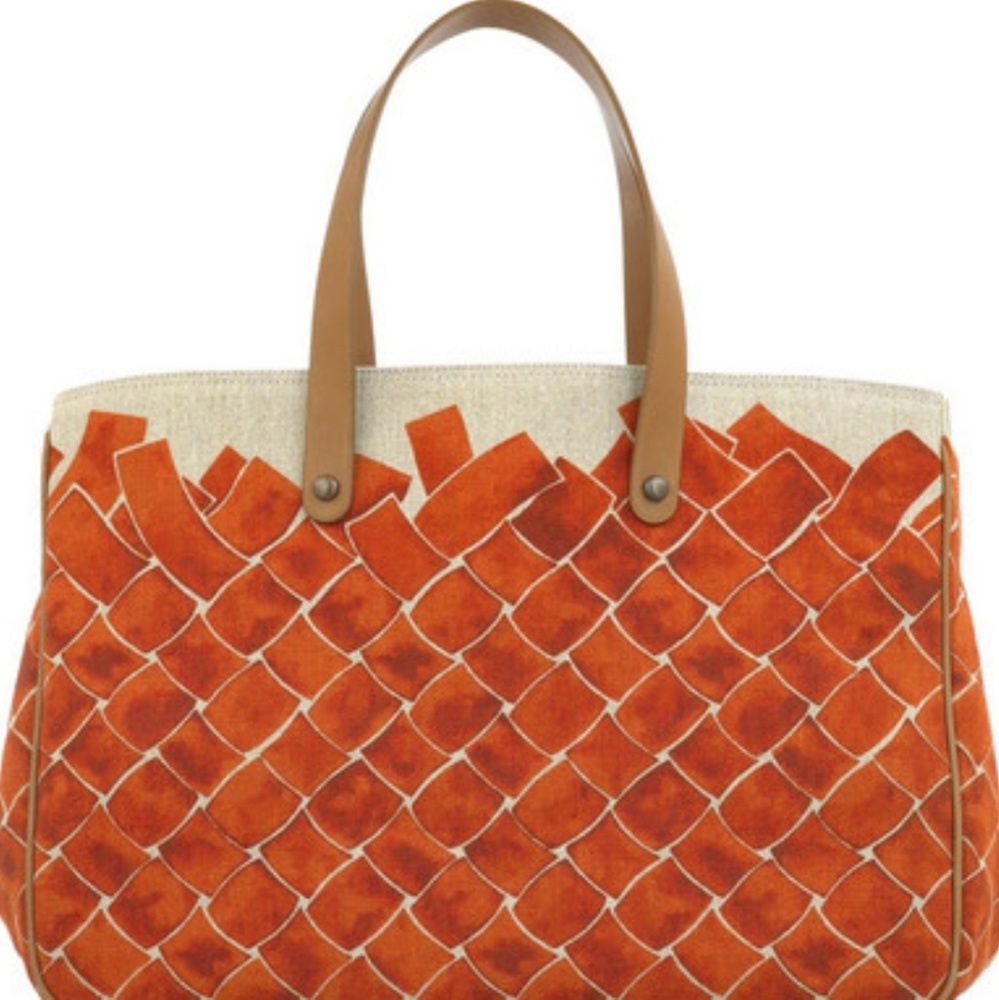 Bottega Veneta Printed Canvas Tote